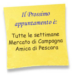 il prossimo appuntamento