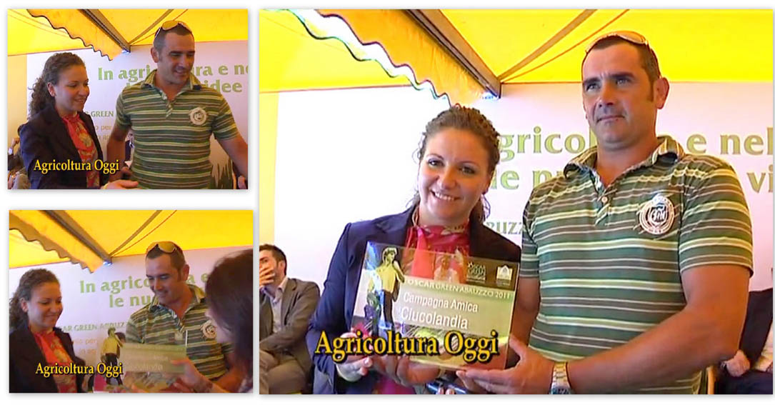 premiazione oscar green abruzzo ciucolandia latte di asina