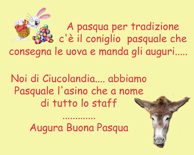 buona pasqua da pasquale