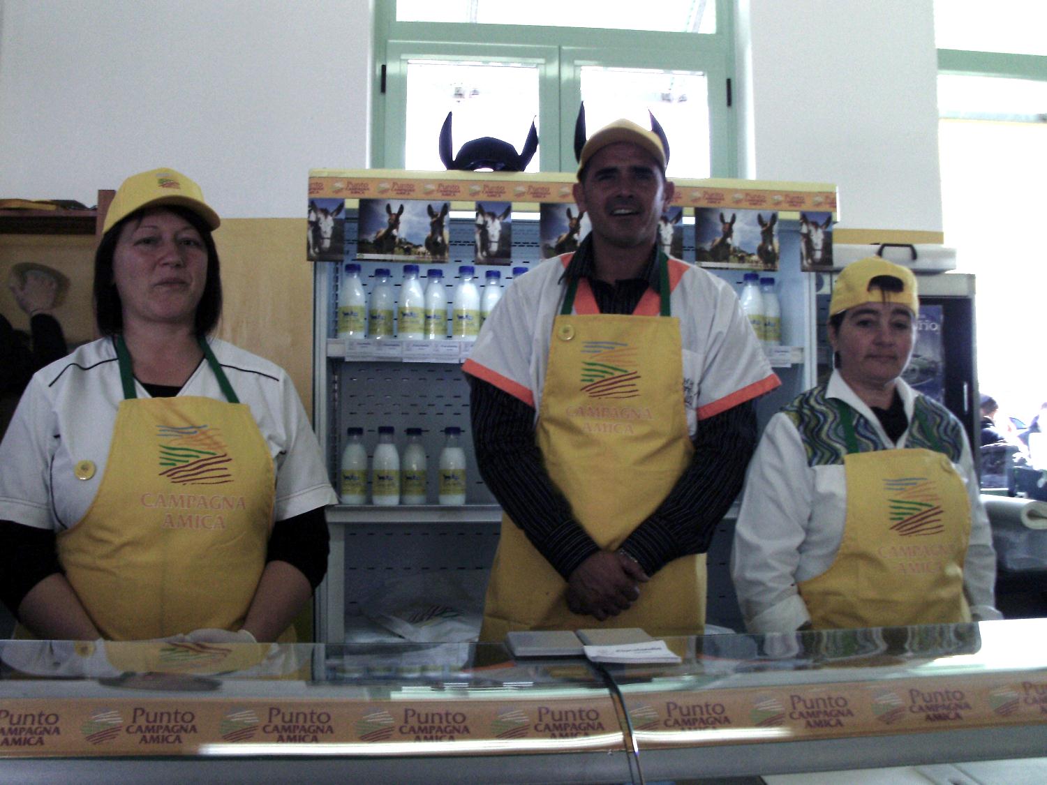 mercato campagna amica ciucolandia latte di asina